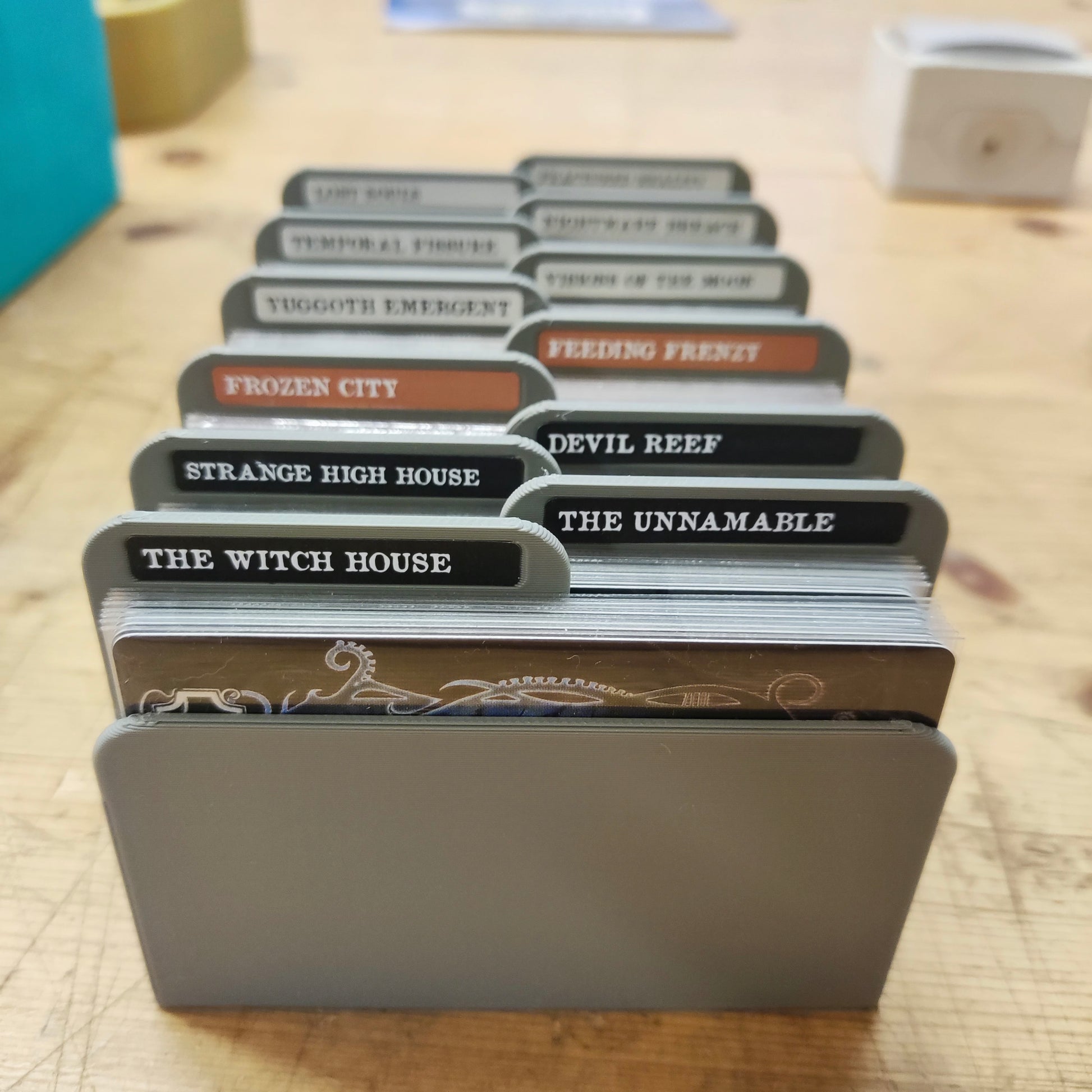 Arkham Horror (3rd edition) Compatible insert meeplekeepers Arkham Horror (3rd edition) Compatible insert meeplekeepers
