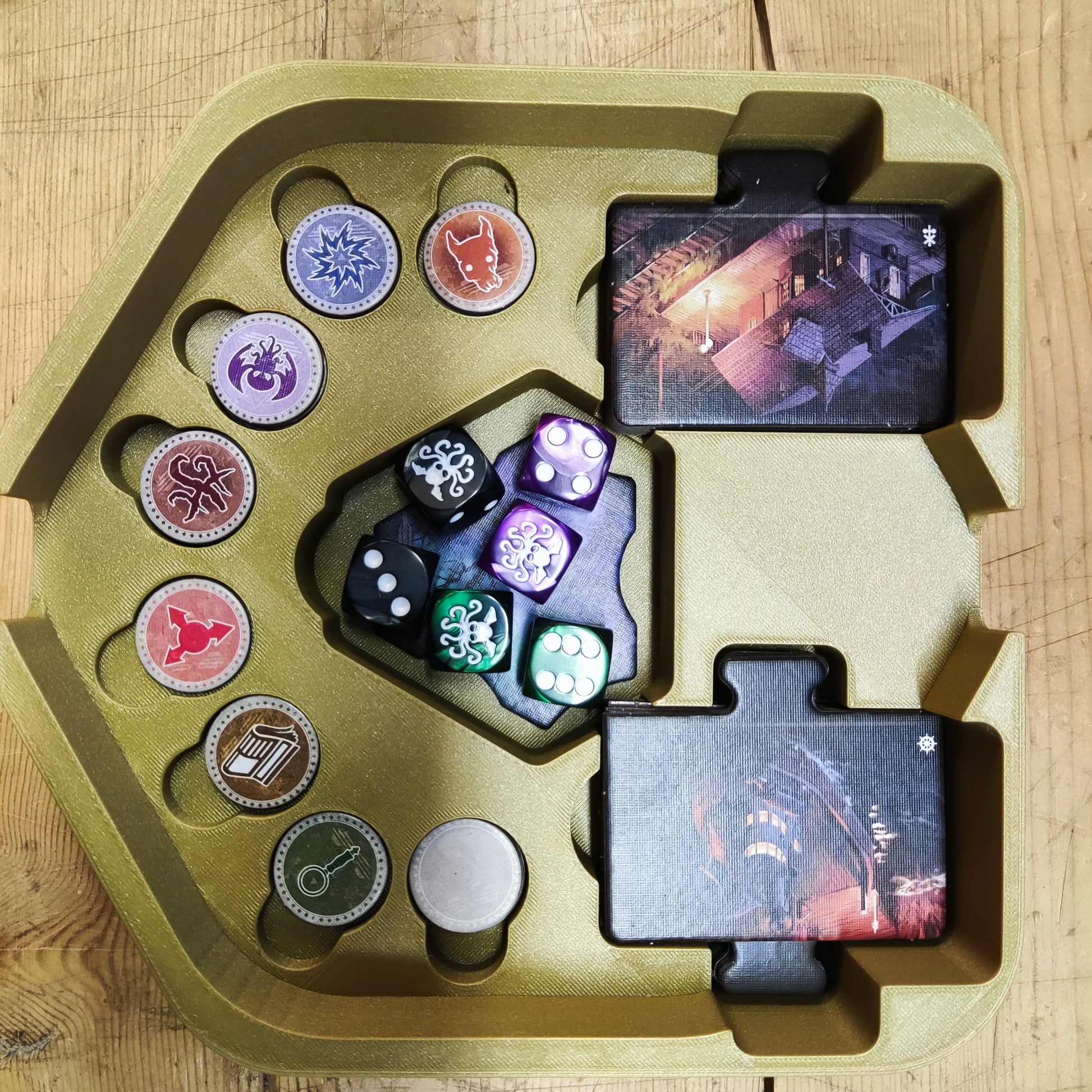 Arkham Horror (3rd edition) Compatible insert meeplekeepers Arkham Horror (3rd edition) Compatible insert meeplekeepers