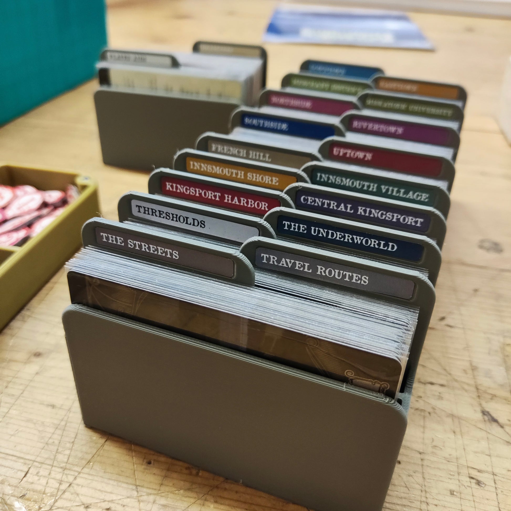 Arkham Horror (3rd edition) Compatible insert meeplekeepers Arkham Horror (3rd edition) Compatible insert meeplekeepers
